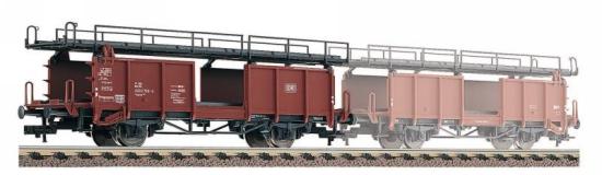 Double-deck car transporter for vehicle transport (in goods trains) type Laaes.541<br /><a href='images/pictures/Fleischmann/5224.jpg' target='_blank'>Full size image</a>